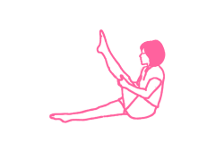 Быстрые поднимания и опускания ноги сидя на полу (2 мин – 4 мин) Кундалини Йога картинка