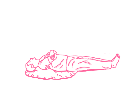Дыхание Огня лежа на спине (1-3 мин). Упражнение Кундалини Йоги картинка