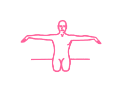 Дыхание Огня с вытянутыми в стороны руками (3 мин) упражнение кундалини йога картинка