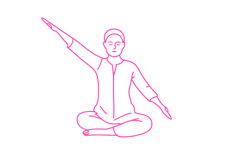 Маятник руками в стороны 2