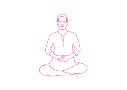 Медитация под трек «Онг Намо Гуру Дэв Намо» с надавливанием руками на живот (4-8 мин) картинка