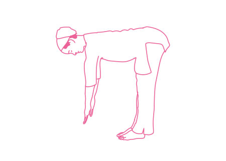 Наклон стоя в форме буквы «П» (3-11 мин) Кундалини Йога картинка