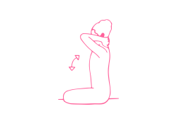 Наклоны с руками за шеей (1 мин) - кундалини йога