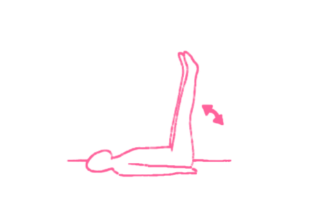 Подъём ног. Упражнение Кундалини Йоги картинка