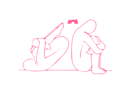 Перекаты роликом на спине (30 сек)