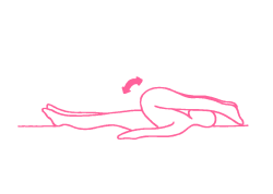 Переходы из положения лежа на спине в позу плуга — упражнение Кундалини Йоги картинка