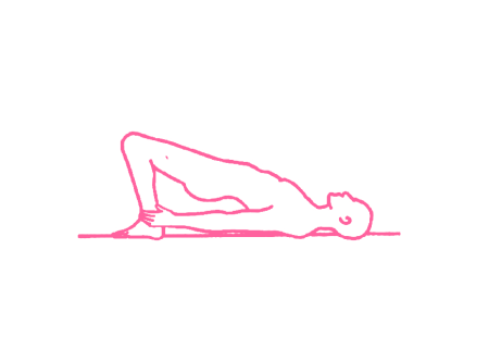 Подъемы таза лежа на спине (1-3 мин) - Кундалини Йога картинка