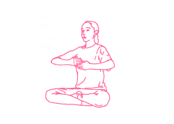 Поднимание и опускание рук на несколько сантиметров – упражнение Кундалини Йоги картинка