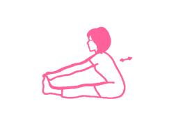 Потягивания вперед, сидя с прямыми ногами (4,5-5,5 мин). Упражнение Кундалини Йоги картинка