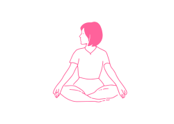 Повороты головы в Простой Позе с мантрой Сат Нам (3 мин или 26 раз)