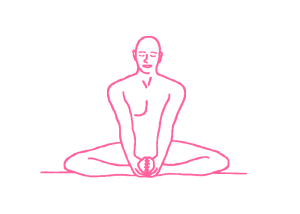 Поза Бабочки (Баддха Конасана)