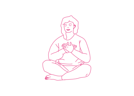 Медитация «несуществования» с руками на Сердечном центре (8 мин) картинка
