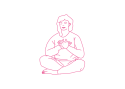 Медитация «несуществования» с руками на Сердечном центре (8 мин) картинка