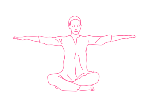 Растяжение рук в стороны для красивой осанки и самоисцеления (10 мин)
