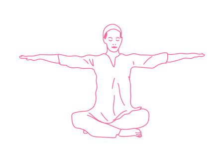 Растяжение рук в стороны для красивой осанки и самоисцеления (10 мин)