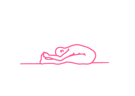 Растяжение «жизненного нерва» (в наклоне вперед) (1 мин – 3 мин). Упражнение Кундалини Йоги картинка