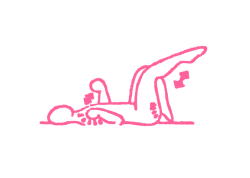 Удары пятками по ягодицам и кулаками по плечам лежа на спине (2 мин) - кундалини йога упражнение картинка