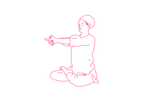 Поза Лотоса с мудрой как в Сат Крийе (3 мин)