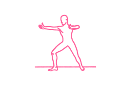Поза лучника - упражнение Кундалини Йоги картинка