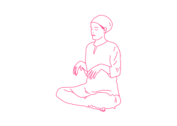 Вращение плечами вперёд в Позе Богомола 1