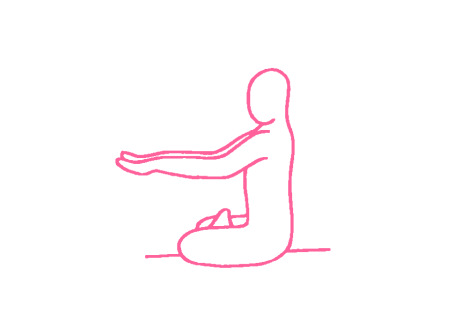 «Выплескивание воды за голову» — упражнение Кундалини Йоги 1 картинка